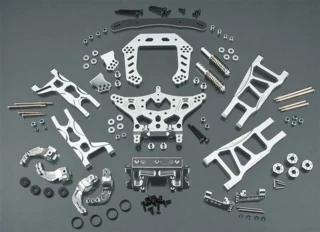 Integy Evo Conversion Set (Silver) for Traxxas Rustler