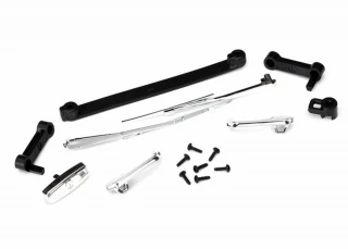 Traxxas TRX-4 Blazer Door Handles, Windshield Wipers, Retainers & Screws for #8130 Body