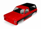 Traxxas 1979 Chevrolet Blazer Red Painted Body (Requires body accessories & decals)