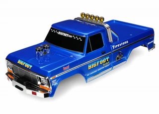 Traxxas Bigfoot No. 1 Classic Blue Pre-Painted Body with Decals