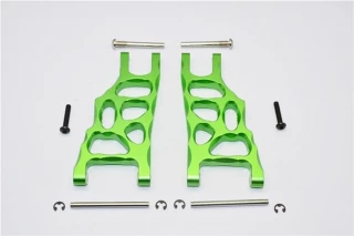 GPM Green Aluminum Front Suspension Arms for 2WD Slash Rustler Stampede