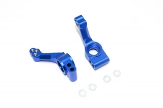 GPM Blue Aluminum Rear Stub Axle Carriers fits 2WD Stampede Rustler Slash Bandit