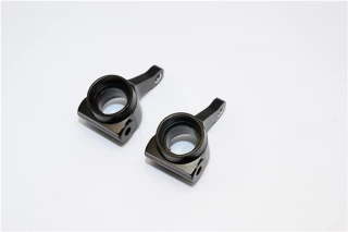 GPM Black Aluminum Steering Blocks fits 2WD Stampede Rustler Slash Bandit