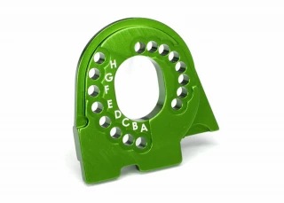 Traxxas TRX-4 TRX-6 Green 6061-T6 Aluminum Motor Mount Plate