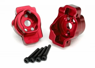 Traxxas Red 6061-T6 Aluminum Rear Portal Drive Axle Mount for TRX-4 TRX-6