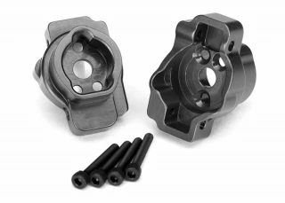 Traxxas Charcoal Gray 6061-T6 Aluminum Rear Portal Drive Axle Mount for TRX-4 TRX-6