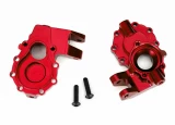 Traxxas Red 6061-T6 Aluminum Front Inner Portal Housings for TRX-4 TRX-6