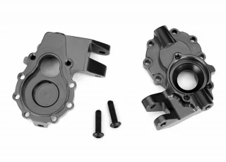 Traxxas Charcoal Gray 6061-T6 Aluminum Front Inner Portal Housings for TRX-4 TRX-6