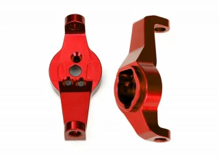 Traxxas Red 6061-T6 Aluminum Caster Blocks for TRX-4 TRX-6