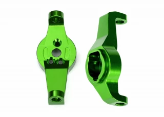 Traxxas Green 6061-T6 Aluminum Caster Blocks for TRX-4 TRX-6