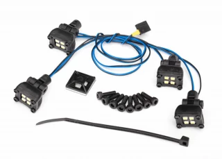 Traxxas TRX-4 Sport LED Expedition Rack Scene Light Kit for #8111 Body (Requires #8028 power supply)