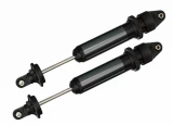 Traxxas X-Maxx Black Aluminum GTX Shocks Assembled w/o Springs (2)