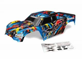 Traxxas X-Maxx Rock N Roll Painted Body Assembled w/Tailgate Protector