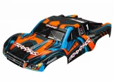Traxxas Slash 2WD & 4x4 Orange & Blue Painted Body
