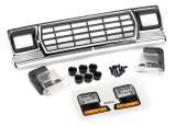 Traxxas TRX-4 Bronco Grill, Retainers, Headlight Housings & Lens for #8010 Body