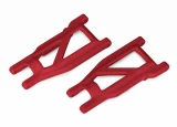 Traxxas HD Red Front/Rear Suspension Arms (2) for 4x4 Slash Rustler Stampede
