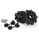 Pro-Line Sand Paw LP Low Profile 2.8 Tires on Raid Black 6x30 Fr/Rr Wheels (2)