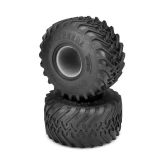 JConcepts Rangers Blue Compound Tires & Inserts for Midwest 2.2 MT Wheels