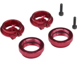 Hot Racing Traxxas UDR Red Aluminum Shock Upgrade Kit w/Spring Adjusters & Retainer Cups