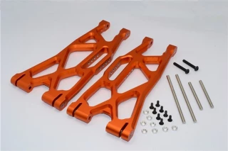 GPM Orange Aluminum Lower Suspension Arms (Fr/R) for X-Maxx