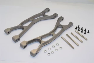 GPM Gunmetal Aluminum Upper Suspension Arms (Fr/R) for X-Maxx