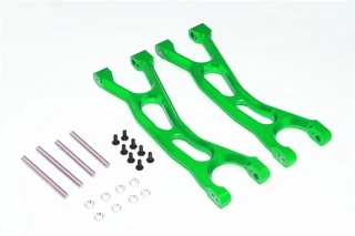 GPM Green Aluminum Upper Suspension Arms (Fr/R) for X-Maxx