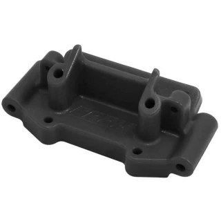 RPM Black Front Bulkhead for Traxxas 2WD