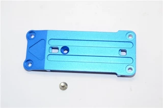 GPM Blue Aluminum Front Tie Bar Mount for X-Maxx