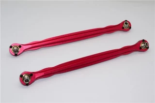 GPM Red Aluminum Front Steering Toe Links for X-Maxx