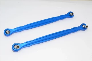 GPM Blue Aluminum Front Steering Toe Links for X-Maxx