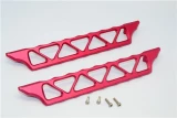 GPM Red Aluminum Chassis Nerf Bars for X-Maxx