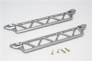 GPM Gunmetal Aluminum Chassis Nerf Bars for X-Maxx