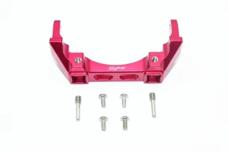 GPM Red Aluminum Rear Bumper Mount for TRX-4