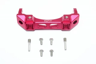 GPM Red Aluminum Front Bumper Mount for TRX-4