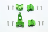 GPM Green Aluminum Front & Rear Axle Mount Set for Suspension Links on TRX-4