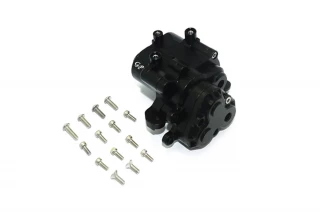 GPM Black Aluminum Center Gearbox & Cover for TRX-4