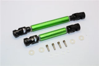 GPM Green Steel & Aluminum Center Driveshaft Set for TRX-4