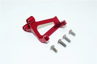 GPM Red Aluminum Servo Mount for 2-Speed Servo in TRX-4