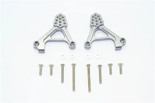 GPM Gunmetal Aluminum Adjustable Rear Shock Tower Mounts for TRX-4