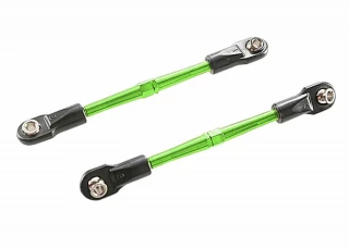 Traxxas Green Aluminum 59mm Turnbuckle Toe Links: Rustler, Slash