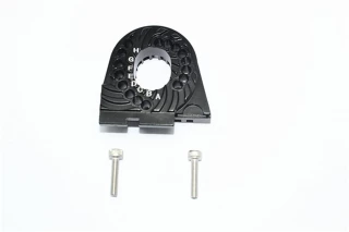 GPM Black Aluminum Double-Sided Heatsink Motor Mount for TRX-4