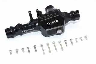 GPM Black Aluminum Front Axle Housing & Gearbox for TRX-4