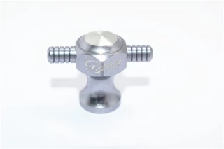 GPM Gunmetal Aluminum Spare Tire Locking Nut for TRX-4