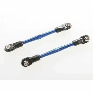 Traxxas Blue Aluminum 59mm Turnbuckle Toe Links: Rustler, Slash 2WD