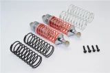 GPM Gunmetal Aluminum Front Shocks for 4x4 Slash Rustler Stampede