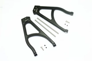 GPM Black Aluminum Rear Upper Suspension Arms for E-Revo 2.0