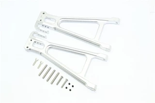 GPM Silver Aluminum Rear Lower Suspension Arms for E-Revo 2.0