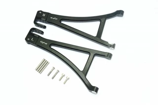 GPM Black Aluminum Front Lower Suspension Arms for E-Revo 2.0