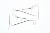 GPM Silver Aluminum Front Upper Suspension Arms for E-Revo 2.0