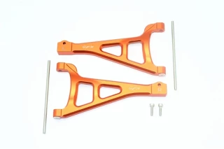 GPM Orange Aluminum Front Upper Suspension Arms for E-Revo 2.0